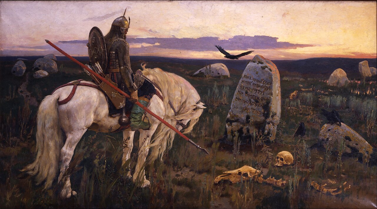 Victor Vasnetsov - Knight at the Crossroads